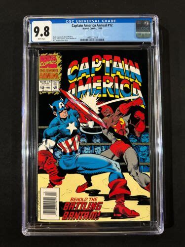 Captain America Annual Cgc Newsstand Edition