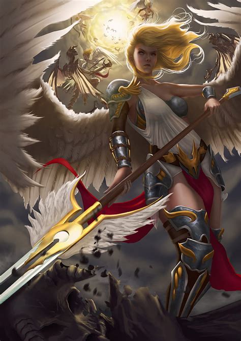 Adarkar Valkyrie Swords Warrior Angel Adarkar Valkyrie Hd