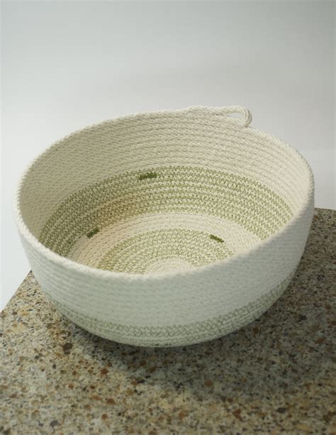 Coiled Rope Bowl By Dbg Designs Craft Sale Bowl Holiday Crafts