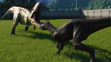 Jurassic World Evolution Giganotosaurus Vs Indoraptor Vs My Xxx Hot Girl
