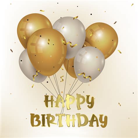 Free Happy Birthday Image With Balloons