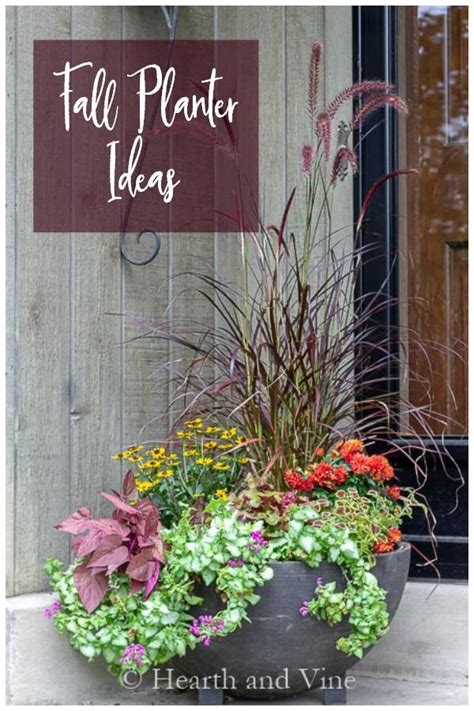 Learn A Few Tips And Tricks For Making A Beautiful Fall Planter