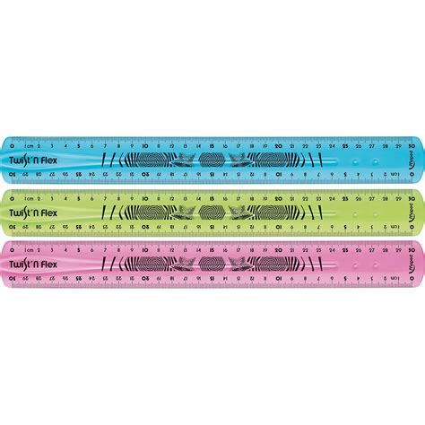 Maped Twistnflex 30cm Flexible Ruler Assorted Colours