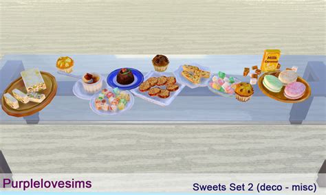 My Sims 4 Blog Decorative Sweets By Purplelovesims