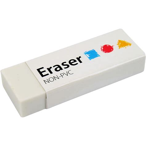Eraser Size 62x22x10 Mm 20 Pc Cc14132 Craftsuprint