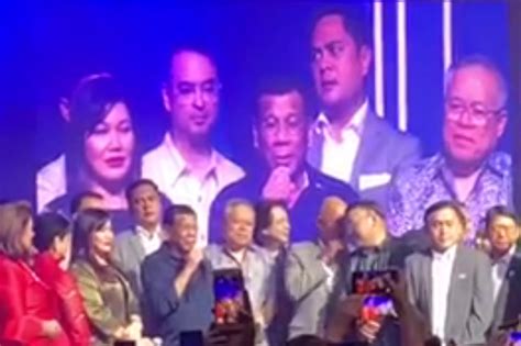 Watch Duterte And Cabinet Sing At Benefit Concert Abs Cbn News