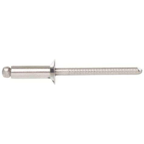 Countersunk Open Blind Pop Rivets A2 Stainless Steel 3mm 32mm 4mm 4