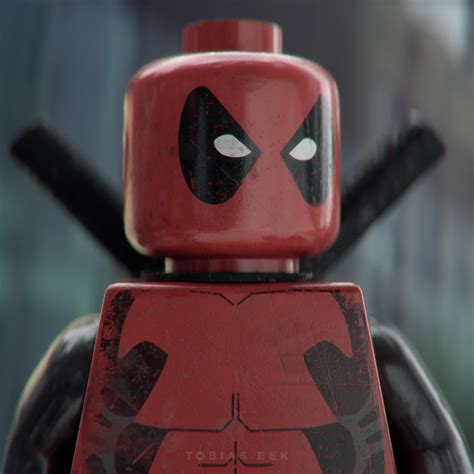 Artstation Deadpool Lego Character