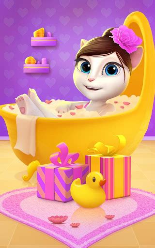 There are several facets to my talking angela, allowing you to engage with her in a number of ways. My Talking Angela apk download from MoboPlay