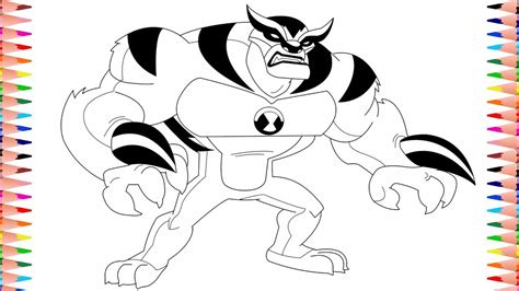 Ben 10 Reboot Coloring Pages