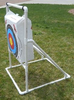 Archery target stand and range plans: Self-Standing Archery Target Frame Design - PVC | Diy ...