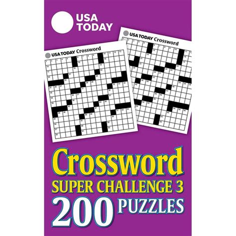 Usa Today Puzzles Usa Today Crossword Super Challenge 3 Paperback