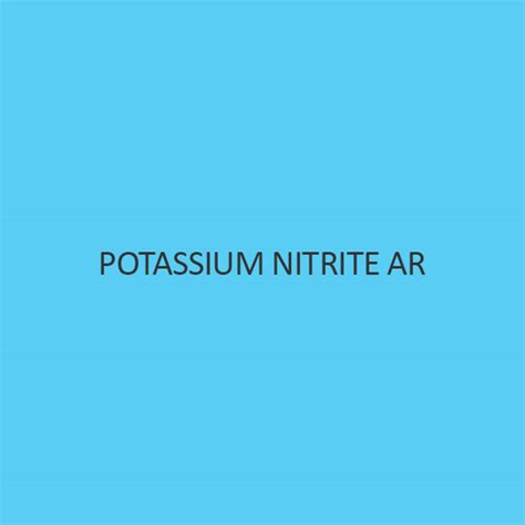 Buy Potassium Nitrite Ar 40 Discount Ibuychemikals In India
