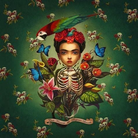 Para Homenagear A Pintora Mexicana Frida Kahlo Diversos Artistas De
