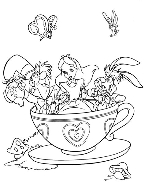 Click here and download the mad hatter coloring page graphic · window, mac, linux · last updated 2020 · commercial licence included ✓. Alice In Wonderland Coloring Pages Mad Hatter at ...