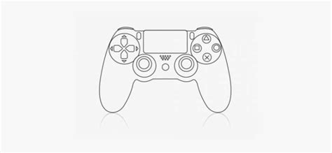 Download Video Game Clipart Ps4 Controller Playstation 4 Controller