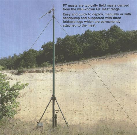 Clark Masts Ft Rm Series Tripod Masts Military Field Mounted