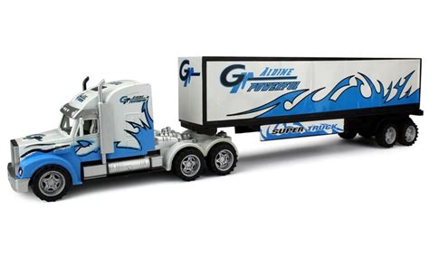 Power Freight Trailer Kids Friction Toy Truck Colors May Vary Groupon