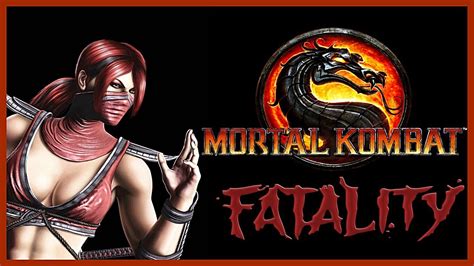 Mortal Kombat Komplete Edition Ps Skarlet Fatalities Youtube