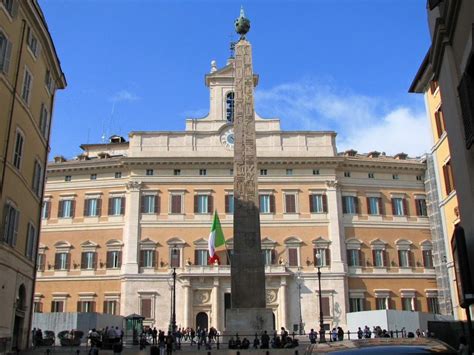 Via del corso is minutes away. Piazza Montecitorio. | Landmarks, Louvre, Building