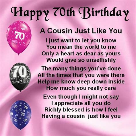37 Birthday Poetry For Cousin