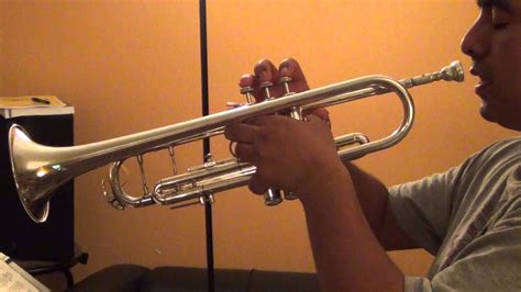 Aprendiendo A Tocar Trompeta 11 Escala Sol Mayor Youtube