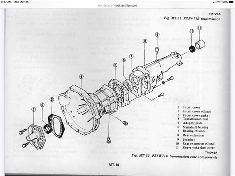 5 Speed Transmission inspection and possible rebuild. - Engine