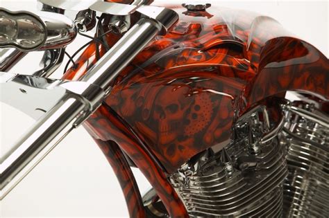 Covingtons Skulls Custom Motorcycle
