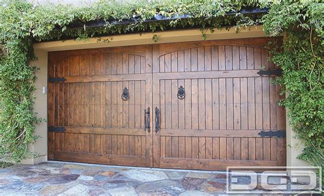 Tuscan Garage Door 04 A Designer Door In Solid Wood Decorative Iron