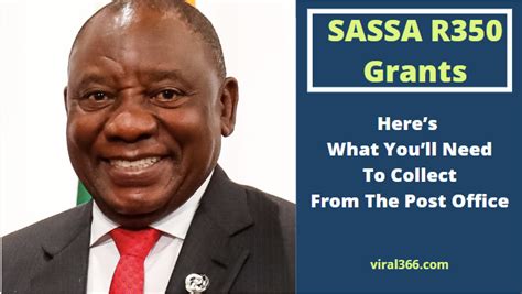 The measures applicable include sending a whatsapp message to 0600 123 456 and selecting sassa or. SASSA R350 Grant: Here's What You'll Need To Collect From ...