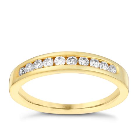 18ct Gold 14ct Diamond Eternity Ring Ernest Jones