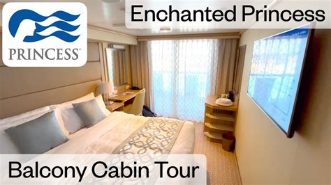 Enchanted Princess Balcony Cabin Tour S Youtube