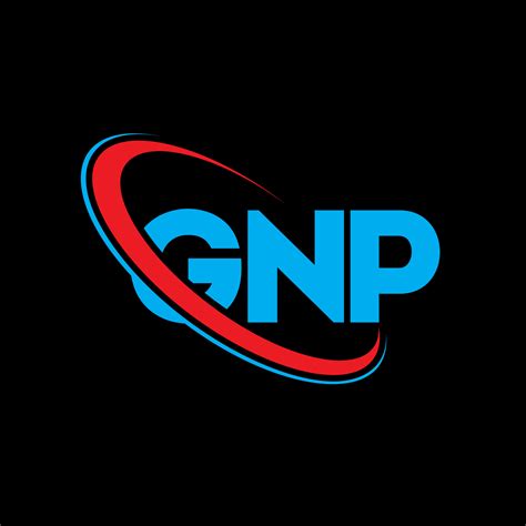 Logotipo De Gnp Carta Gnp Diseño Del Logotipo De La Letra Gnp