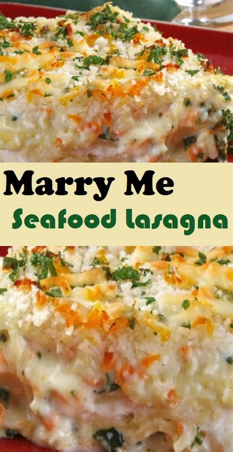Marry Me Seafood Lasagna Dinner Recipesz