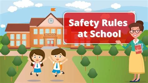 8 Safety Rules At School For Kids Safety Rules For Kids Loving Parents