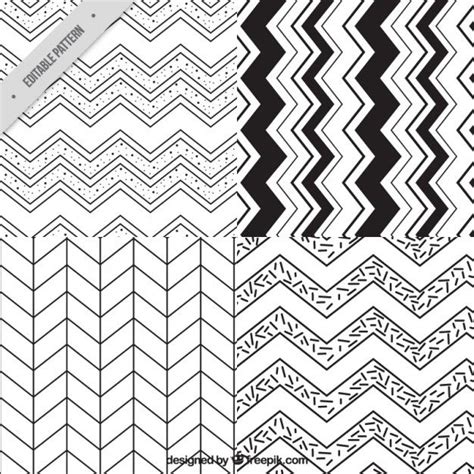 Download Variety Of Zig Zag Patterns For Free In 2020 Zig Zag Pattern