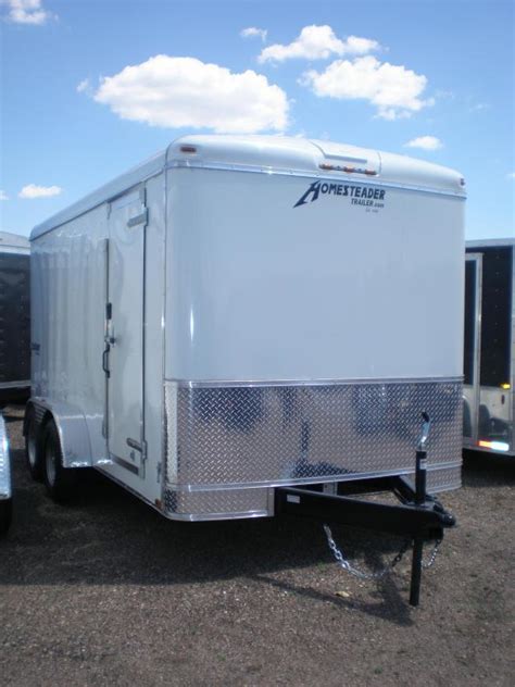 2023 Homesteader 7x14 Enclosed Cargo Trailer Wramp Trailers In