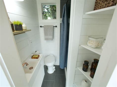 Before we get into all the details let's take a step back and think about what a bathroom is and does. 8 Tiny House Bathrooms Packed With Style | HGTV's ...