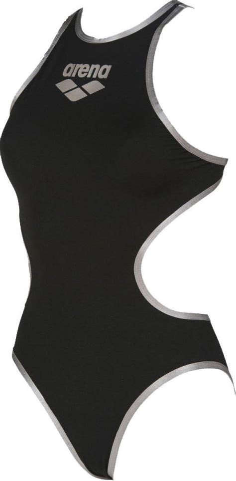 Arena One Biglogo Swimsuit Black Silver Price