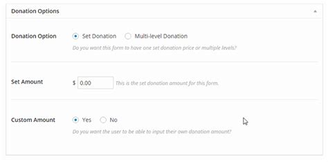 create  donation form   ngo  wordpress whsr