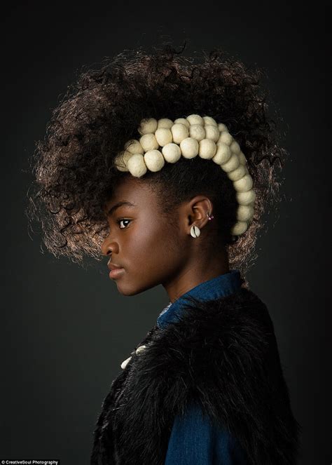 Couple Photographs Black Girls Natural Hair In Photos