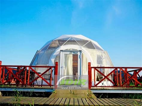 Geodesic Dome Tent Villa Is Designed And Built For Island Beach Resort