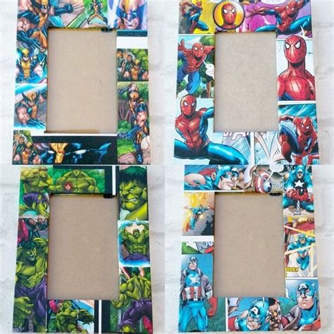Superhero Character Picture Photo Frame