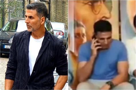 Akshay Kumar Answers Call On Reporters Phone Kept For Interview Watch