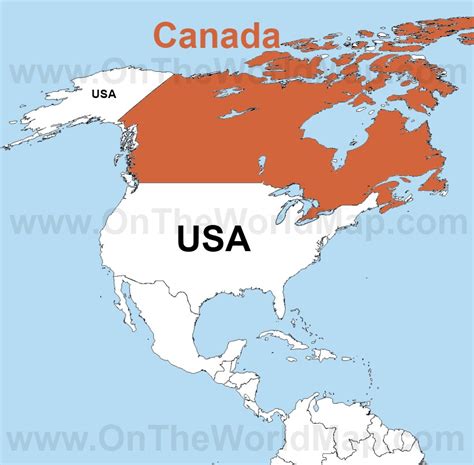 Albums 102 Images Where Is Canada On The World Map Excellent