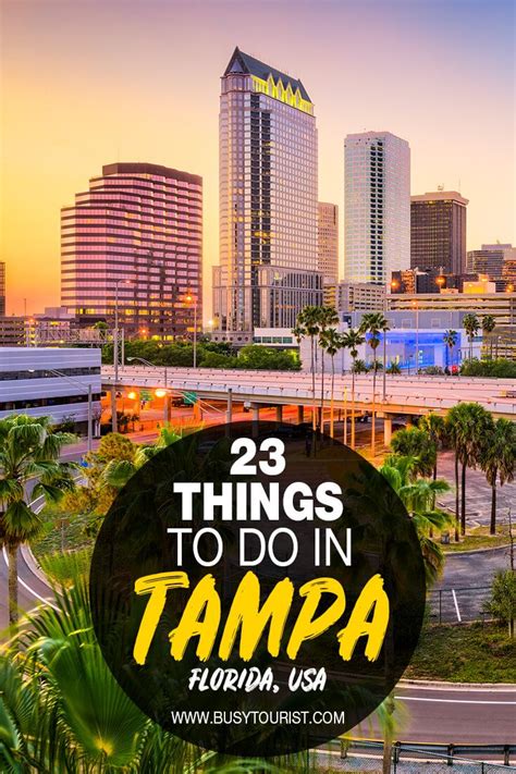 23 Best And Fun Things To Do In Tampa Florida Florida Travel