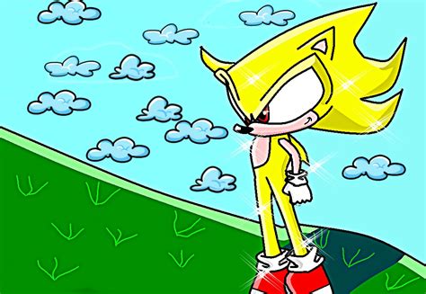 Super Sonic Sonic The Hedgehog Fan Art 32868179 Fanpop