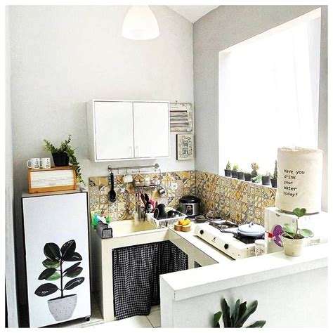 pin oleh heny prastiwi  dapur minimalist desain dapur luar ruangan