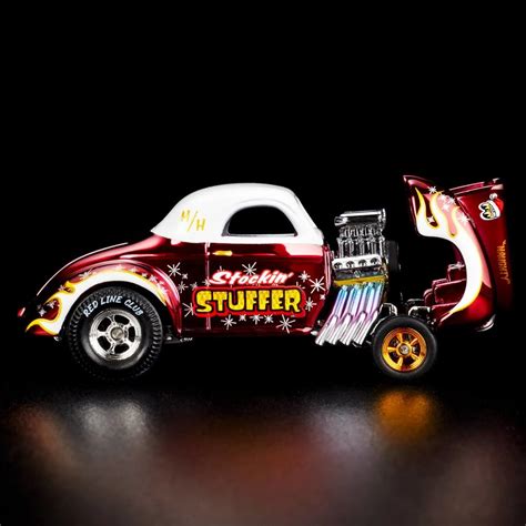 Jual Hot Wheels Willys Gasser Holiday Car Rlc Exclusive Warna Merah