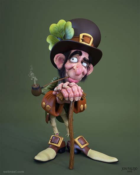 Funny Cartoon Characters And D Models Design Inspiration